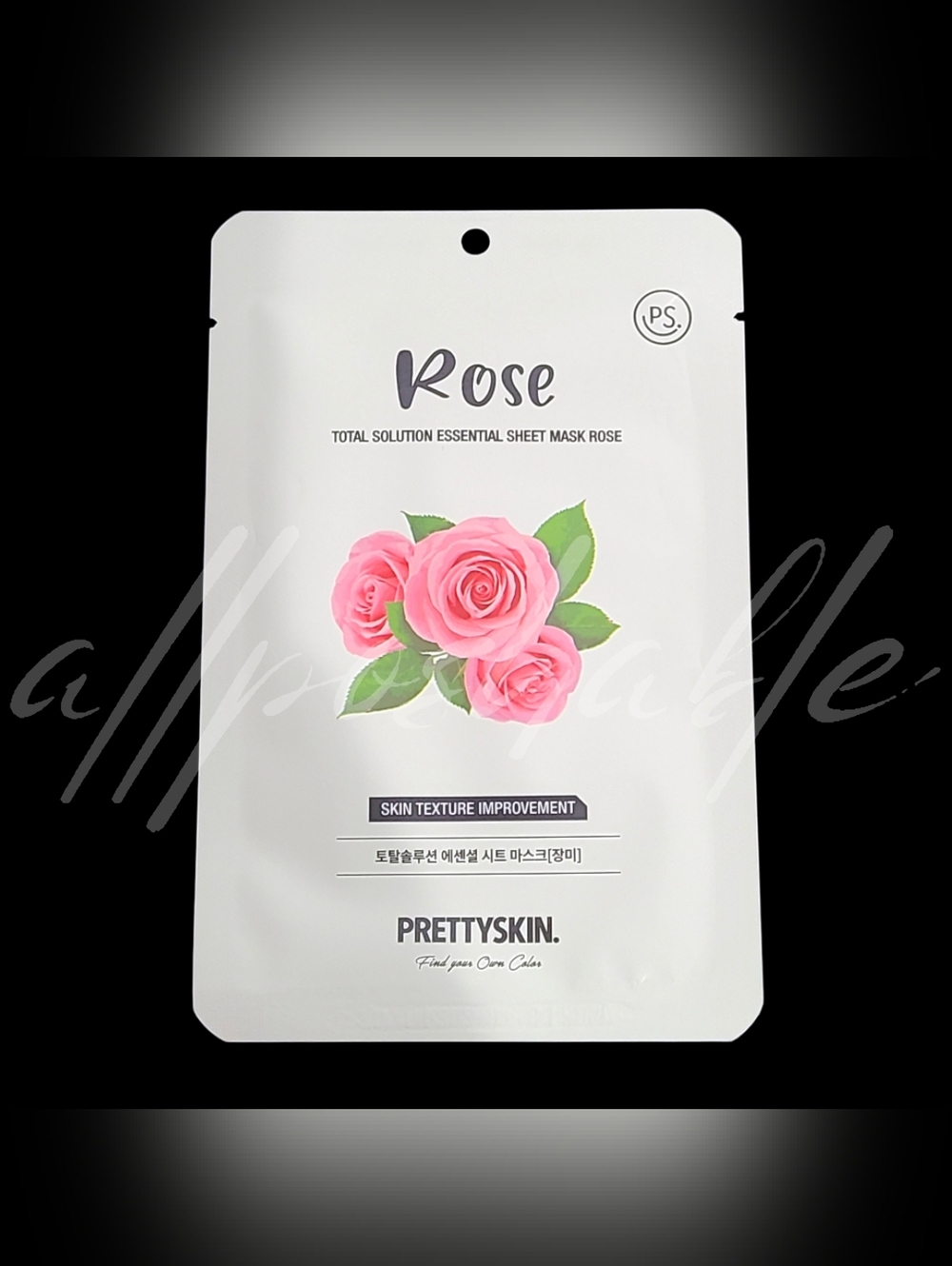 ⭐️10/$15⭐️ PRETTYSKIN Sheet Mask - Rose